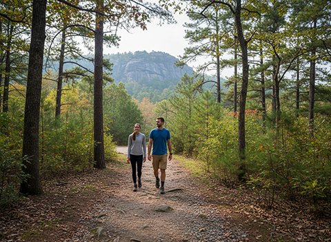 Hanging Rock State Park Trail